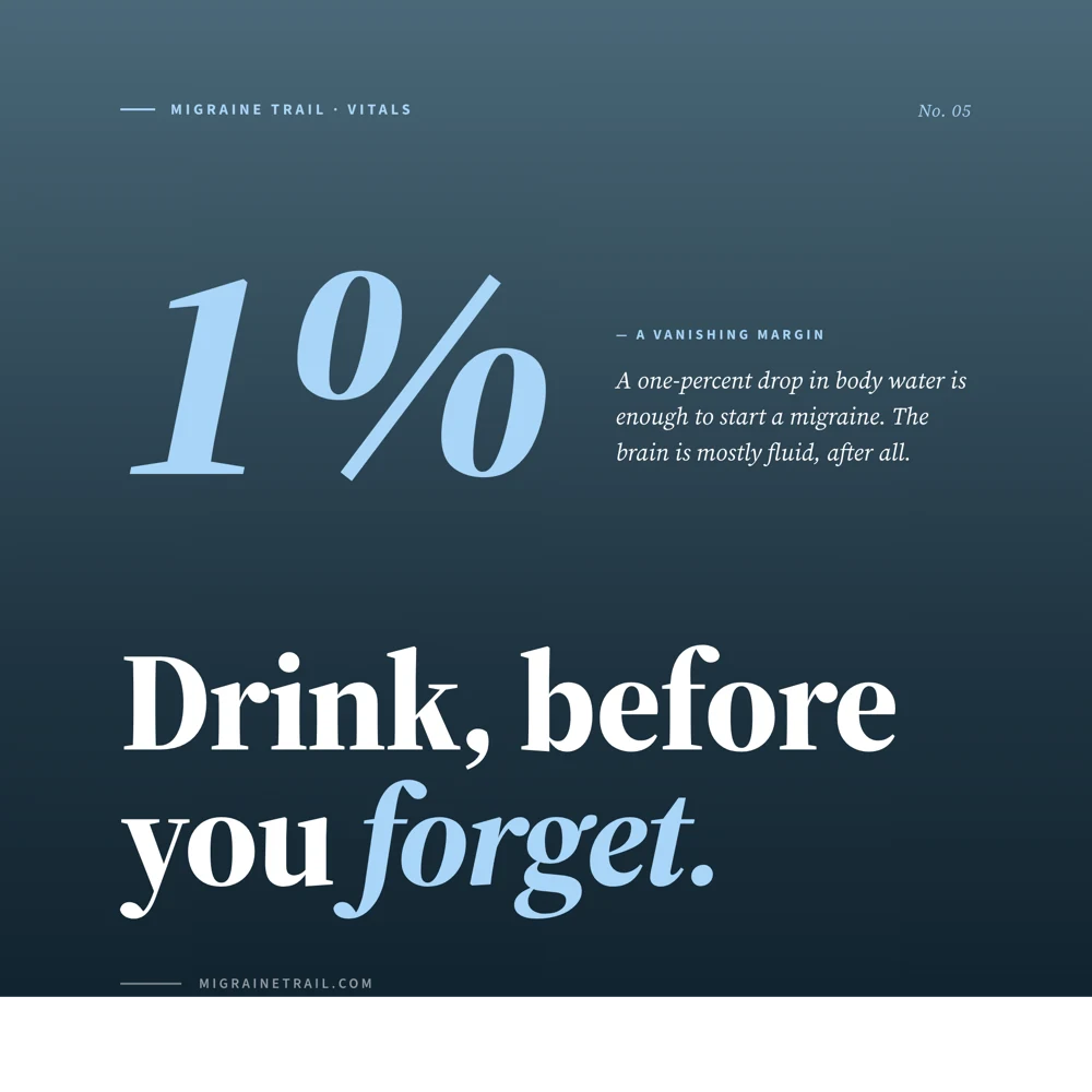 How Hydration Affects Migraine Frequency