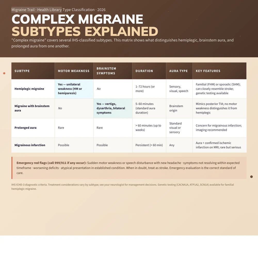 Complex Migraine: Symptoms, Types, and What Sets It Apart