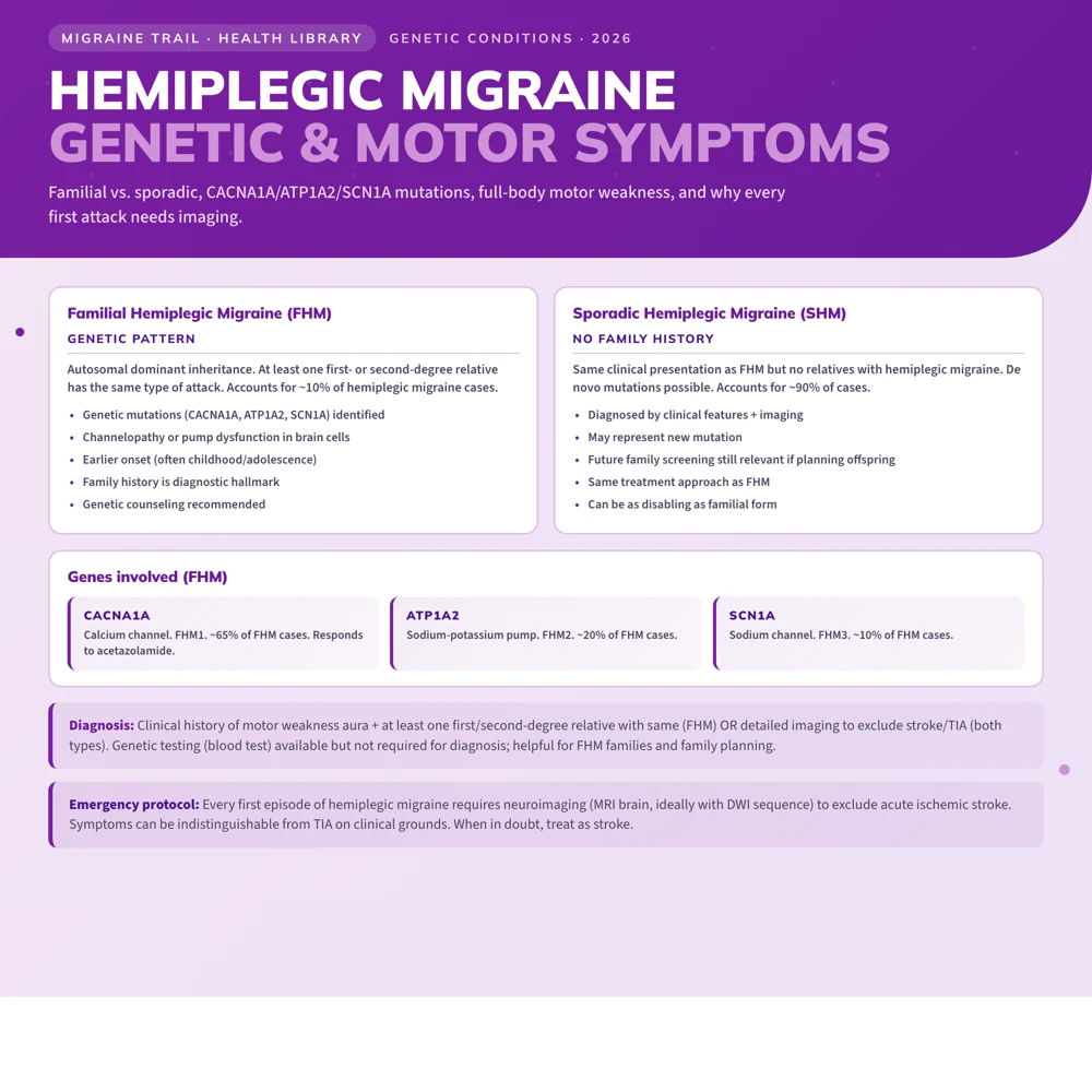 Hemiplegic Migraine: Symptoms, Causes, Diagnosis, and Treatment